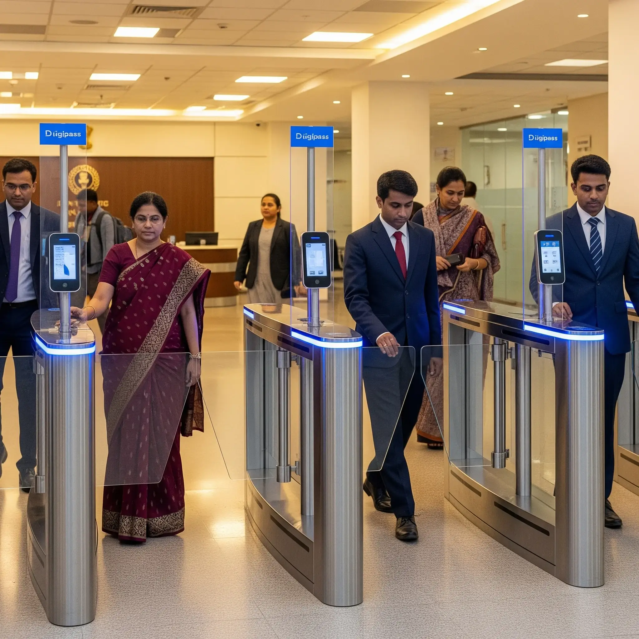 man and woman working together